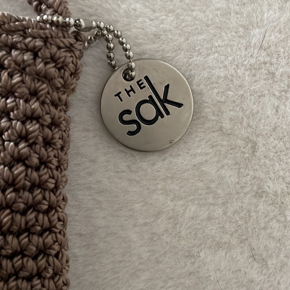 The Sak Shoulder/Crossbody Mini bag.  Approximately 19” Strap, 7”x 6.75” x 1.75” - Picture 2 of 6